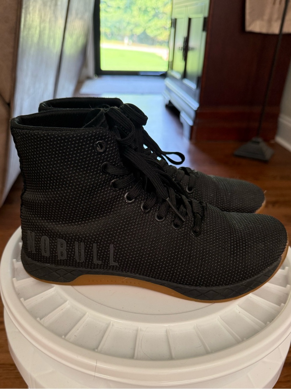 NOBULL Black High-Top Trainers